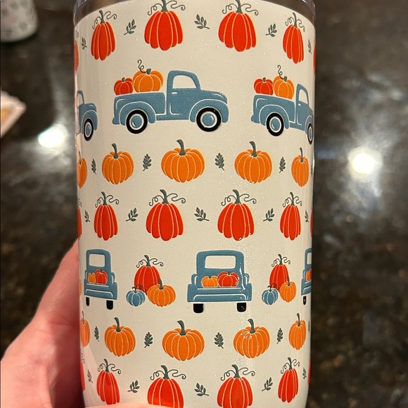 NWOT Swig 30oz Mega Mug Tumbler in Pumpkin Patch - Picture 3 of 3